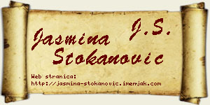 Jasmina Stokanović vizit kartica